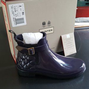 HUNTER Short Rain boots size 9 Chelsea Boot